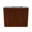 Mondiaz JOYA-DLUX Meuble de salle de bains - 50cm - couleur Ruby - Vasque FAYE position Droite 1 trou de robinet couleur Oza SW1425494