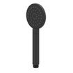 IVY Bond Ensemble de douche de pluie - encastré - symmetry - 2 robinets d'arrêt - bras de plafond 30 cm - pomme de douche principale medium 30 cm - barre de douche avec sortie - flexible de douche 150 cm - douchette satin spray - Noir mat PED SW1034631