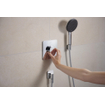 Hansgrohe FixFit Fine Q Raccord mural - sans clapet anti-retour - chrome SW1388216