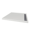 Xenz easy tray douchevloer 100x100x5cm rechthoek acryl wit SW379282