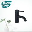 FugaFlow Eccelente Sobrado Badkamer Wastafelkraan - 14.6cm - opbouw - mat zwart - Black Friday - SW1123439