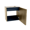 Mondiaz JOYA-DLUX 40cm toiletmeubel - kleur Dusk - Wastafel FAYE positie Midden Zonder kraangat kleur Nata. SW1425876