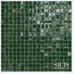 Sicis Waterglass Mosaique carrelage 30x30cm 4mm 43 Hemlock SW369409