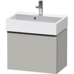 Duravit D-neo Meuble sous vasque 58.4x37.2x44cm 1 tiroir Gris béton mat SW640608