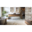 SAMPLE Ceralto Velario Polished Carrelage mural 32x100cm 9.7mm rectifié Blanc SW912188