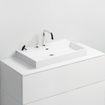 Clou Wash Me lavabo 70x42cm sans bonde Céramique Blanc SW9236