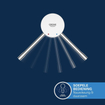 GROHE Essence New Robinet lavabo rehaussé 1 trou M size avec bec haut et tournant EcoJoy et cartouche 28mm chrome 0442575
