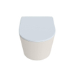 MONDIAZ LAVIE WC suspendu - 36x53cm - sans bride - clay (bleu) - softclose - quick-release - abattant WC - Linen (offwhite) SW1208589