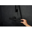 Hansgrohe Ecostat Element Mitigeur de Douche - en saillie - thermostatique - noir mat SW1186266
