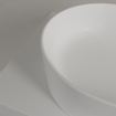 Villeroy & Boch Collaro vasque à poser - ovale 56x36cm - sans trop-plein sans trou de robinet ceramic+ stone white SW336076