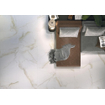 Terravito Tovaro wand- en vloertegel - 75x75cm - 10mm - Vierkant - gerectificeerd - Natuursteen look - Wit mat SW359690