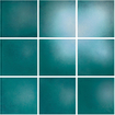 La Mosaic Factory Kasba carreau mosaïque - 30x30cm - carrelage mural - Carré - Porcelaine Ocean Blue brillant SW798754