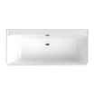 Villeroy & Boch Collaro bad back-to-wall 180x80cm chrome wit TWEEDEKANS OUT7858