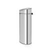 Brabantia Touch Bin Afvalemmer - 10+23 liter - 2 kunststof binnenemmers - matt steel fingerprint proof SW1117334