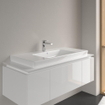 Villeroy et Boch Subway 2.0 Lavabo pour meuble meulé 100x47cm avec trou pour robinetterie avec trop plein blanc 1025014