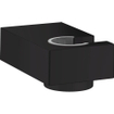 Hansgrohe Raindance e Ensemble de douche - élément encastré - pomme de douche - douchette - thermostat - coude mural - support mural - flexible de douche - noir mat SW1208485