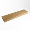 Mondiaz TOP 46 Plan vasque suspendu - 180x46x12cm - adapté pour vasque à poser - Solid surface - Oro SW1023498