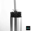 Zack Atore brosse de toilette 8.9x52x11.9cm inox chrome brillant SW223241