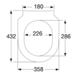 Villeroy & Boch Subway 2.0 abattant de WC - SlimSeat avec SoftClose et QuickRelease blanc GA91964