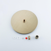 Fortifura Calvi Hoofddouche 30cm rond 6mm Geborsteld Messing PVD (Goud) SW1139122