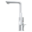 GROHE Lineare New waterbesparende wastafelkraan L-size met waste met draaibare gegoten uitloop chroom SW97538