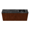 Mondiaz JOYA-DLUX 100cm toiletmeubel - kleur Ruby - Wastafel FAYE positie Rechts 1 kraangat kleur Lava. SW1423651