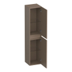 BRAUER Joy armoire de salle de bains - 160x35x35cm - 2 portes - sans poignée - ouvrant à gauche ou à droite - moka mat SW1200975