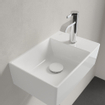 Villeroy & Boch Memento 2.0 lave-mains dessous rectifié 40x26cm - sans trop-plein 1 trou de robinet blanc SW358477