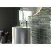 SAMPLE Terravito Dorelia carreau mural - 5x25cm - Green brillant (vert) SW1130700