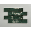 Terravito Dorelia carreau mural - 5x25cm - Green brillant (vert) SW1122708