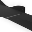 Umbra Surf Étagère murale - 30x46x8cm - set de 2 - noir SW1441922
