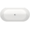 Duravit D-Neo vrijstaand bad - 160x75x47.5cm - 220 liter - mat wit SW640420