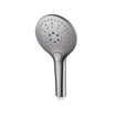Fortifura Nebbio Ensemble combiné baignoire - mitigeur thermostatique - barre de glissement avec coude mural intégré - flexible de douche métallique - douchette ronde - bec - inox brossé SW1238053