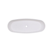 Zeza Arte Waskom - 95x36x14cm - solid surface - wit mat SW1472195