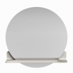 Mondiaz SPOT Miroir de salle de bain - rond 80cm - plan de miroir - couleur Lin SW1235554