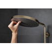 Hansgrohe Pulsify S Puro Ensemble de douche de tête thermostatique - 26cm - douche de tête ronde - douchette à main - bronze brossé (bronze) SW1151847
