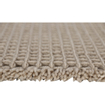 Differnz wafel tapis de bain 50 x 80 cm polyester taupe SW705572