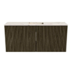 Mondiaz JOYA-DLUX 90cm meuble de toilette - couleur Shadow - Vasque FAYE position Milieu 1 trou de robinet couleur Nata. SW1424978