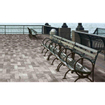 SAMPLE Cir New York Carreau de sol et de mur 10x20cm 10.5mm R10 porcellanato Wall Street SW912110