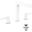 Hansgrohe finoris robinet de lavabo 3 trous 160 pop up plug blanc mat SW651437