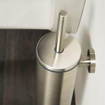 Tiger Boston Toiletborstehouder - gesloten - wandmontage - geborsteld RVS CO309930941