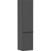 Hansgrohe Xelu armoire haute 165x40x35cm charnière droite gris mat-noir mat SW995291