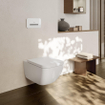 Villeroy & Boch Venticello abattant de WC - avec abattant avec softclose et quick release inox/blanc SW106577