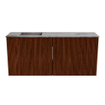 Mondiaz JOYA-DLUX 90cm toiletmeubel - kleur Ruby - Wastafel FAYE positie Links Zonder kraangat kleur Sombra. SW1425677