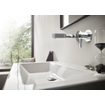 Hansgrohe Finoris afdekset wastafelkraan 165mm met plug chroom SW651287