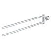 GROHE Atrio Handdoekhouder - 48.9cm - dubbel - draaibaar - chroom SW930245