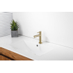 Fortifura Calvi Fonteinkraan - 15.4cm - opbouw - 1gats - Geborsteld Messing PVD (Goud) - beschadigd - OUTLET UDEN STORE42708