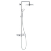 GROHE Euphoria smartcontrol Regendoucheset Opbouw- hoofddouche rond 26cm- 2 functies - handdouche rond - chroom SW209452