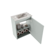 MONDIAZ TURE-DLUX Meuble de toilettes 40 cm Greey. Lavabo EDEN Glace position milieu. Sans trou de robinet. SW1103271
