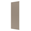 Plieger Cavallino Retto radiateur design vertical simple raccordement central 1800x602mm 1205W pierre de sable 7252986
